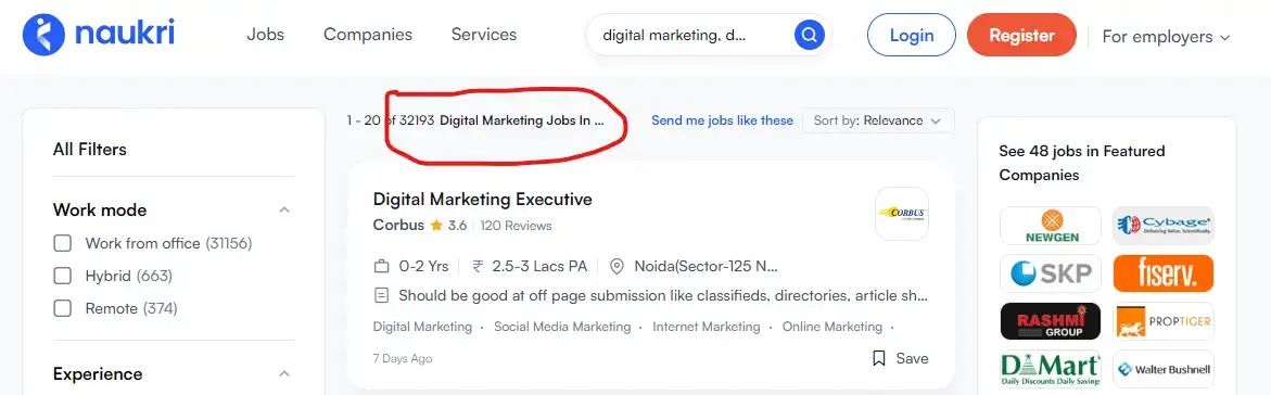 Digital marketing jobs in delhi